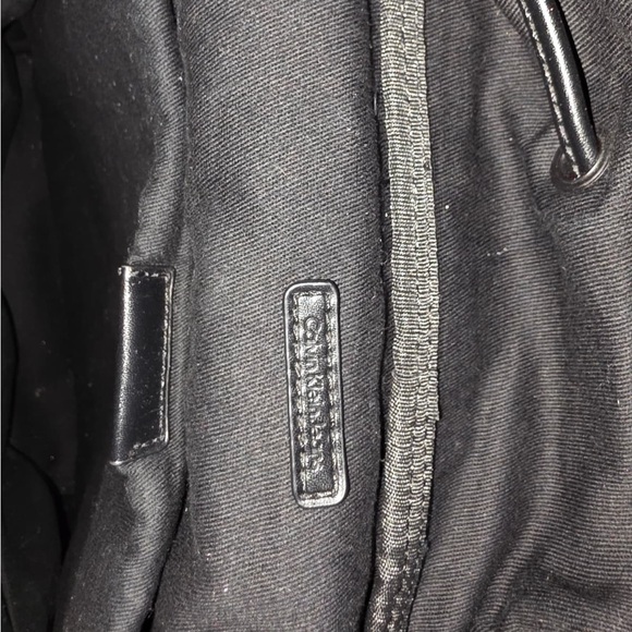 Calvin Klein Matte Black Backpack - Picture 6 of 9